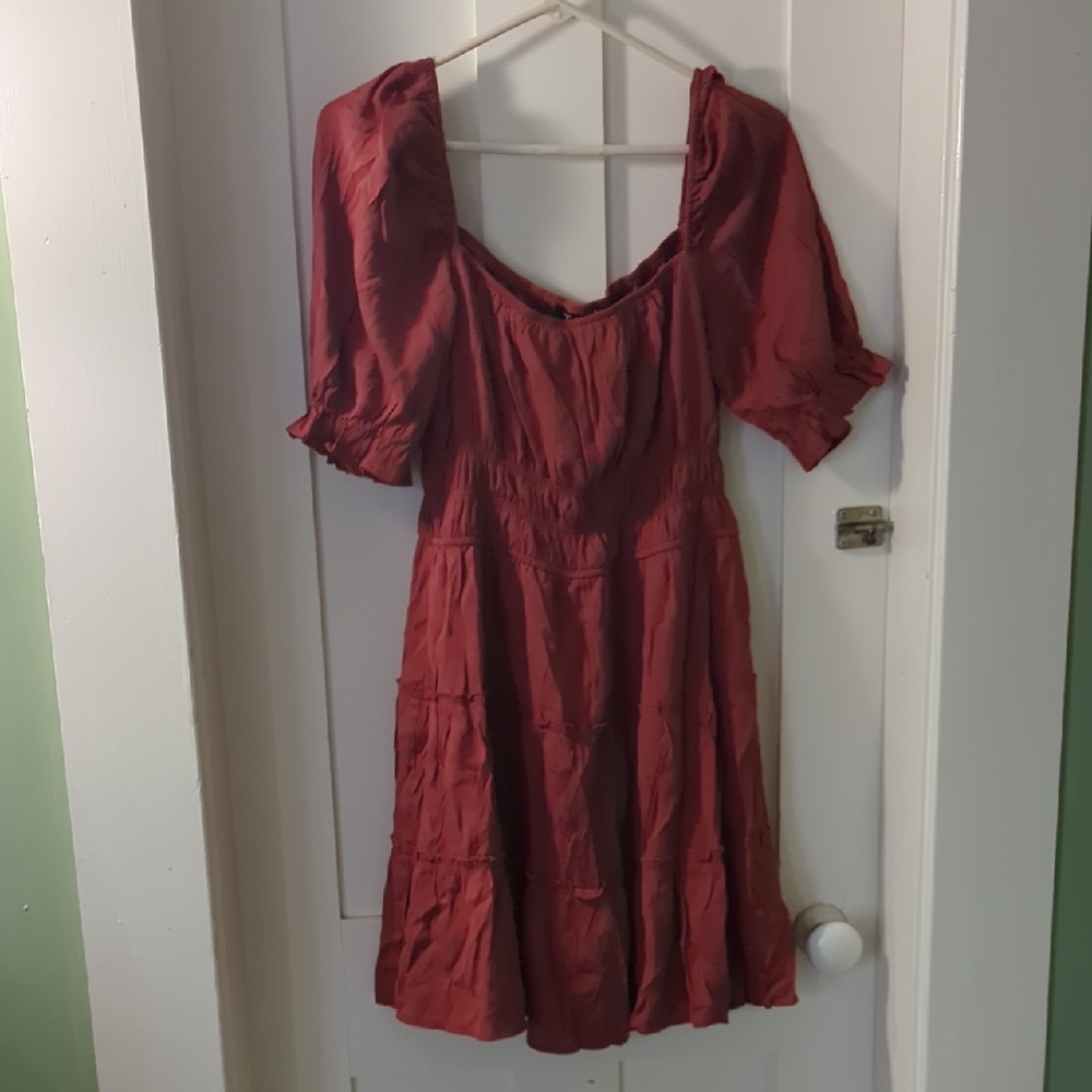 Trixxi Orange Dress